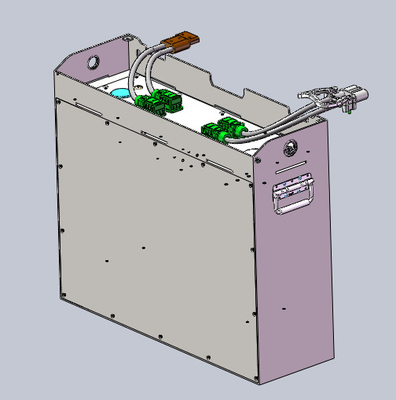 Bateria profunda do ciclo de Ion Battery Pack 25.6v200ah Lifepo4 do lítio do carrinho de golfe
