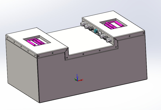 Lítio Ion Battery System 51.2V 135Ah da empilhadeira