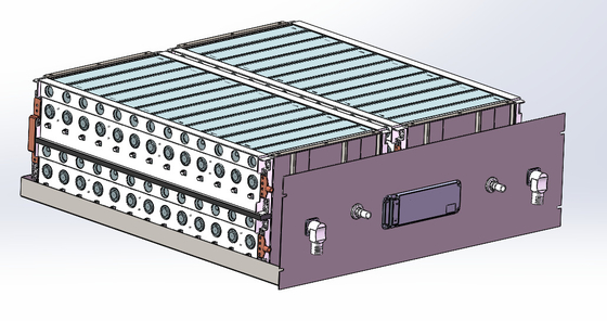 Bloco 166.4V 280Ah 46.592KWh da bateria de lítio do sistema do armazenamento de energia